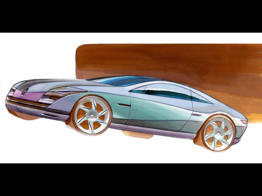  Renault Fluence Concept 2004 года  (фото 4 из 19)